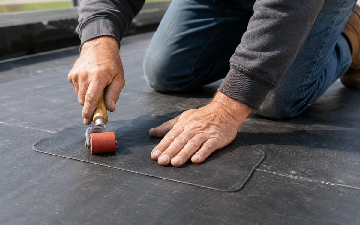 Epdm roofing repair contractor
